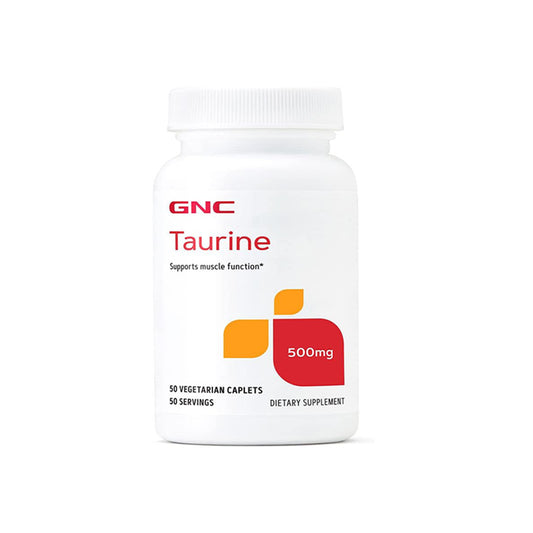 GNC Taurine 500MG - 50 Tablets