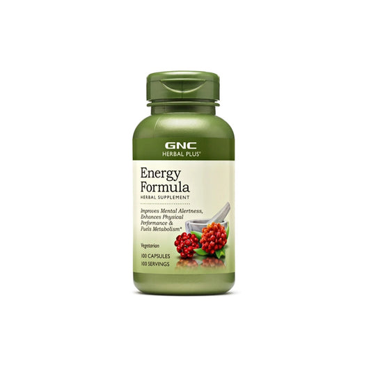 GNC Herbal Plus Energy Formula - 100 Capsules
