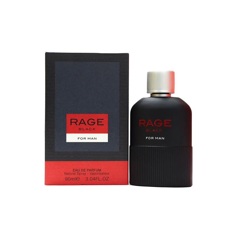 FRAGRANCE WORLD Rage Black 100ML EDP - Men