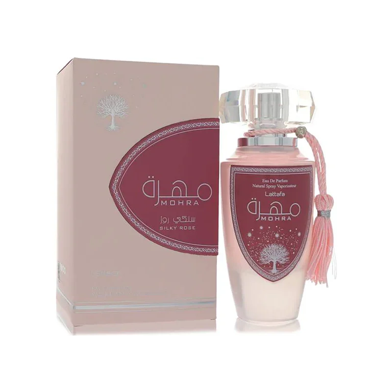 LATTAFA Mohra Silky Rose EDP 100ML - Women