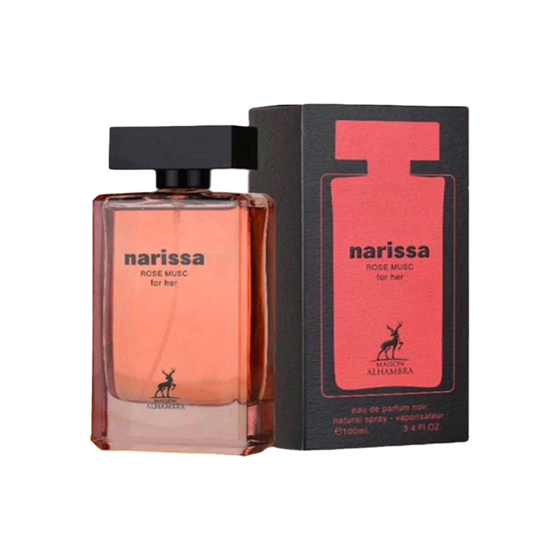 ALHAMBRA Narissa Rose Musc For Her 100ML EDP By Maison Alhambra - Women