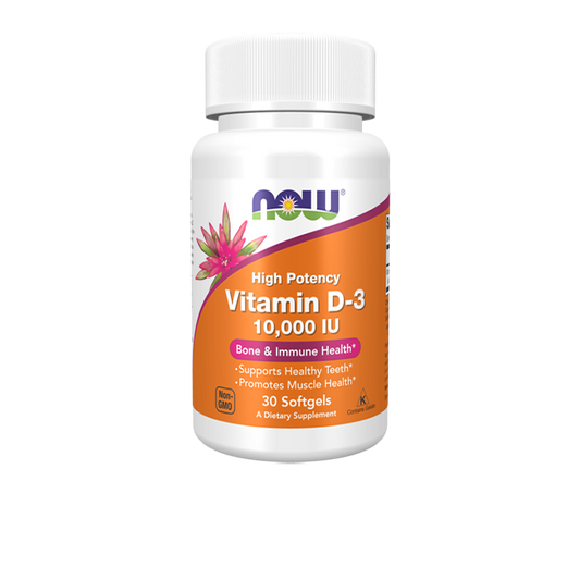 NOW Vitamin D-3 10,000 IU - 120 Softgel