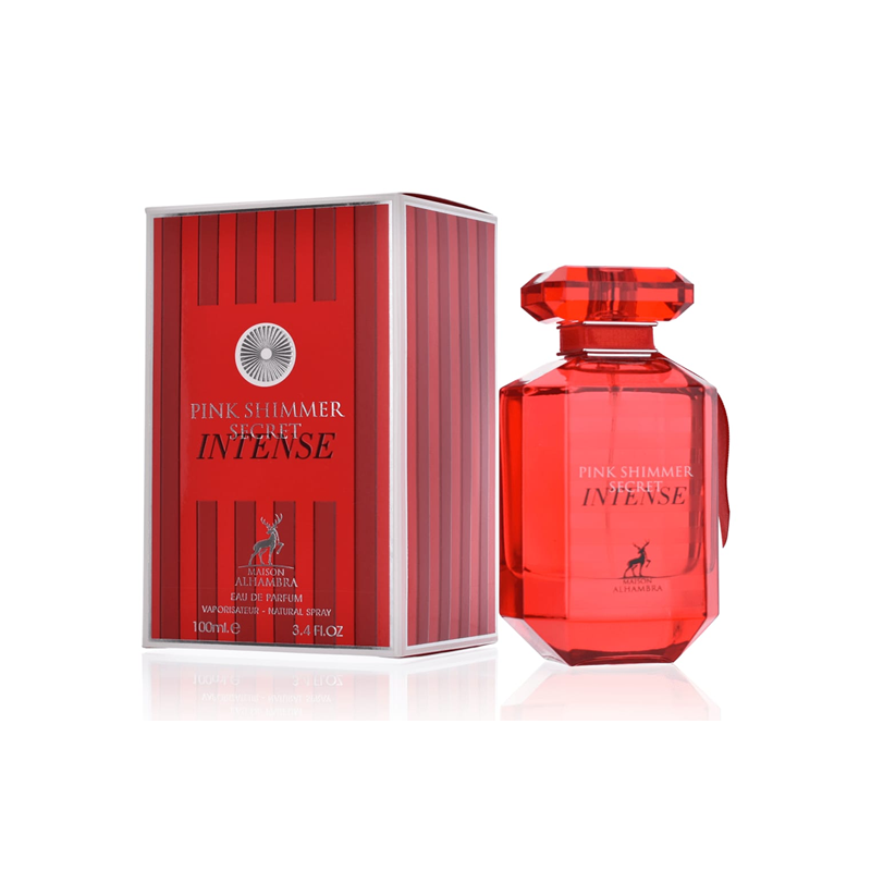 ALHAMBRA Pink Shimmer Secret Intense 100ML EDP By Maison Alhambra - Women
