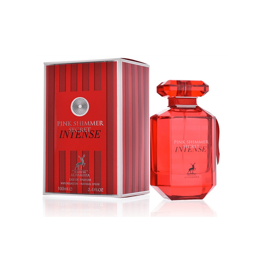 ALHAMBRA Pink Shimmer Secret Intense 100ML EDP By Maison Alhambra - Women