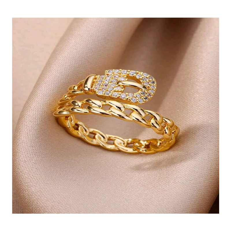 Buckle Ring – Chain Link Design
