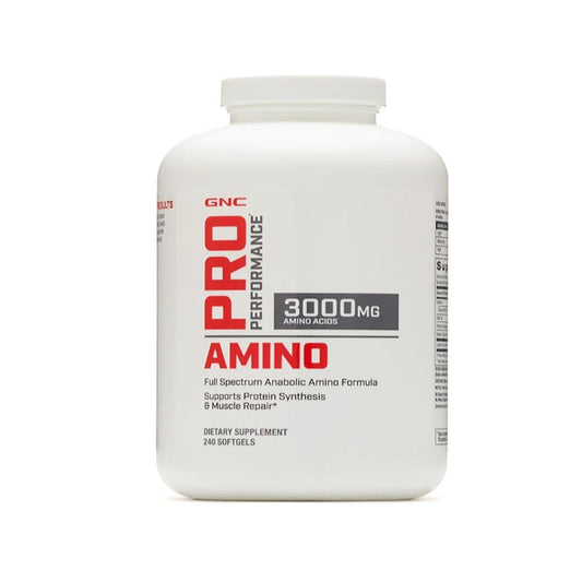 GNC Pro Performance Amino 3000 - 240 Softgels