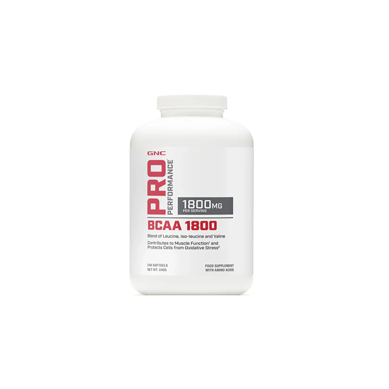 GNC Pro Performance BCAA 1800 MG - 240 Capsules
