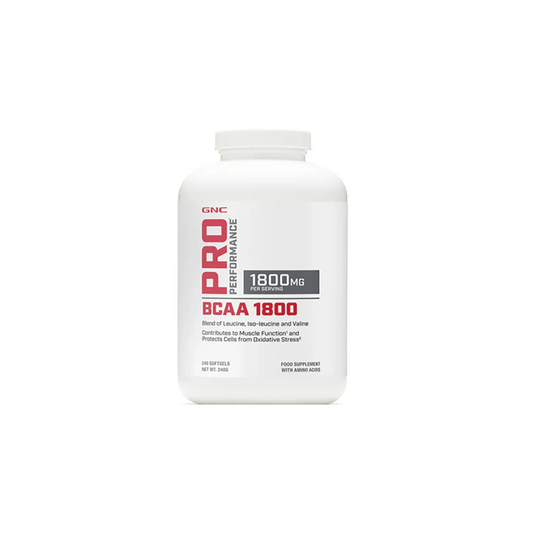 GNC Pro Performance BCAA 1800 MG - 240 Capsules