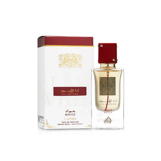LATTAFA Ana Abiyedh Rouge EDP 60ML - Women