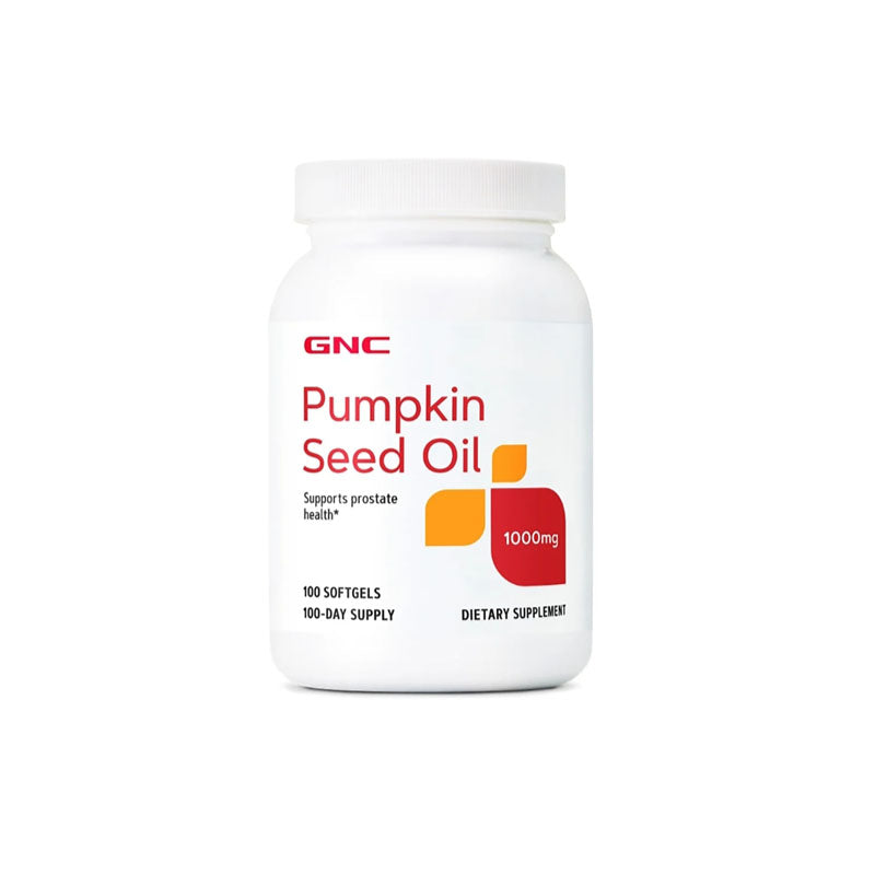 GNC Pumpkin Seed Oil 1000 - 100 Capsules