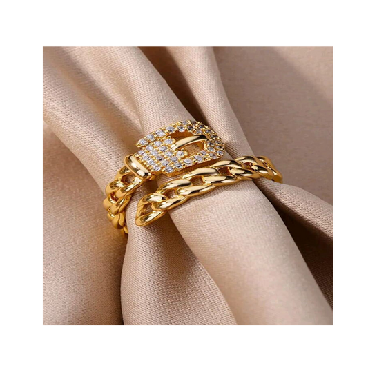 Buckle Ring – Chain Link Design