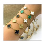 Four-Leaf Clover Bracelet