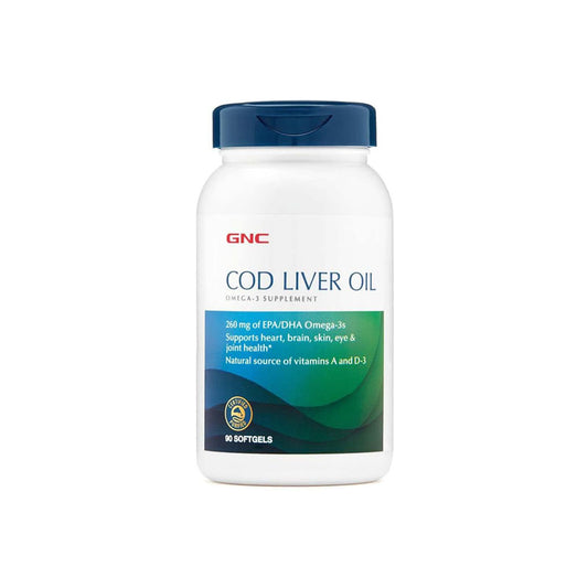 GNC Cod Liver Oil - 90 Softgels