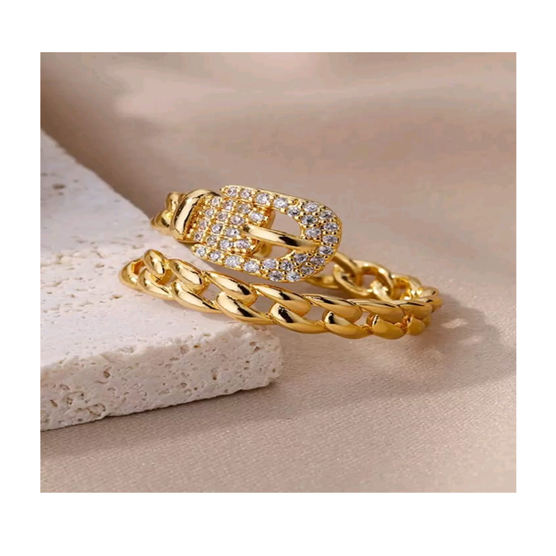 Buckle Ring – Chain Link Design