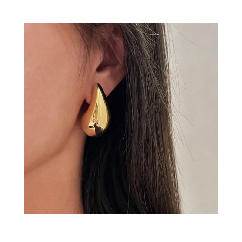 Teardrop Stud Earrings