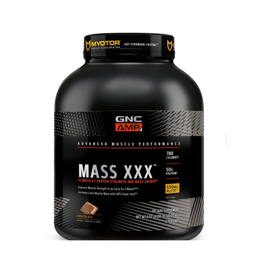GNC Advance Muscle Performance Mass XXX with Myotor Chocolate - 6 LB