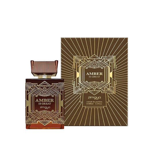 ZIMAYA Amber Is Great 100ML Extrait de Parfum – Unisex