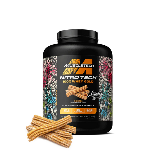 MUSCLE TECH Nitro Tech 100% Whey Gold Churros