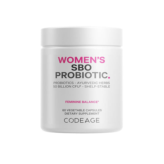 CODEAGE Digestion Women's SBO Probiotic 50 Billion CFU 60 Capsules
