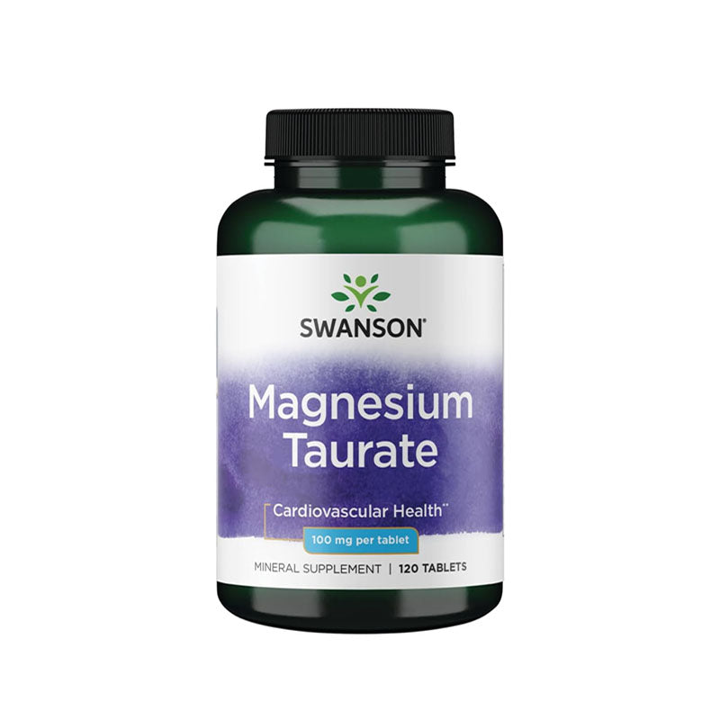 SWANSON Magnesium Taurate 100MG - 120 Tablets