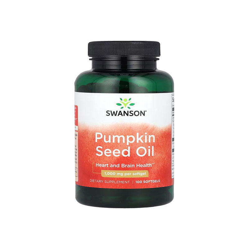 SWANSON Pumpkin Seed Oil 1000MG - 100 Softgels