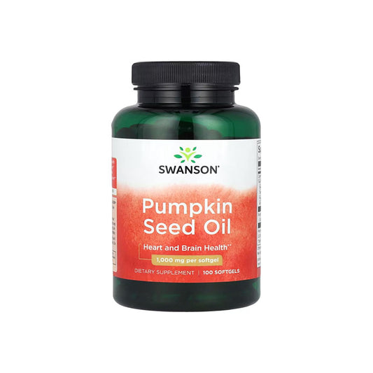 SWANSON Pumpkin Seed Oil 1000MG - 100 Softgels