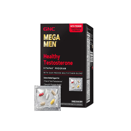 GNC Mega Men® Healthy Testosterone Vitapak® Program - 30 Packs