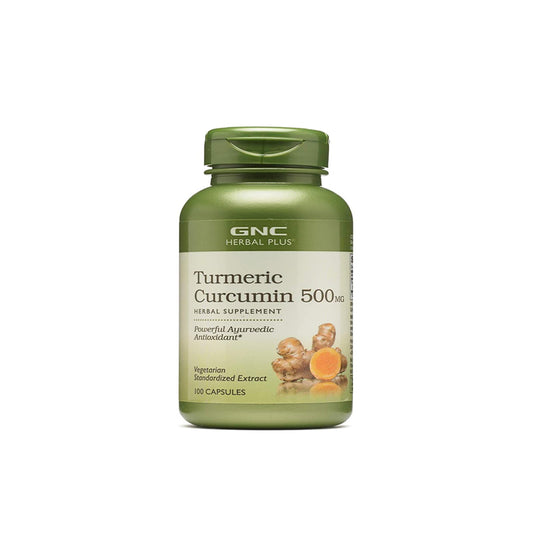 GNC Herbal Plus Tumeric Curcumin - 100 Capsules