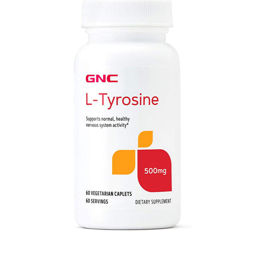 GNC L-Tyrosine 500MG - 60 Capsules