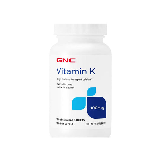GNC Vitamin K 100MCG - 180 Capsules
