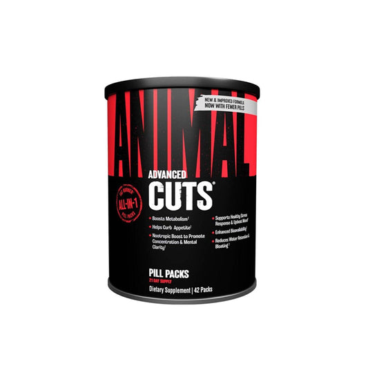 Universal Nutrition Animal Cuts – 42 Packs - Advanced Formula
