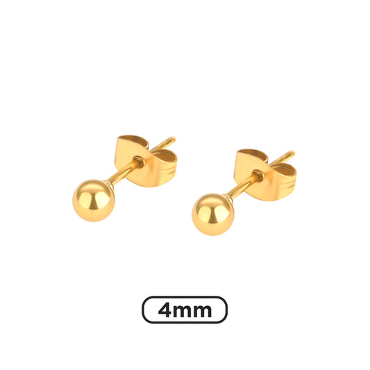 Ball Stud Earrings
