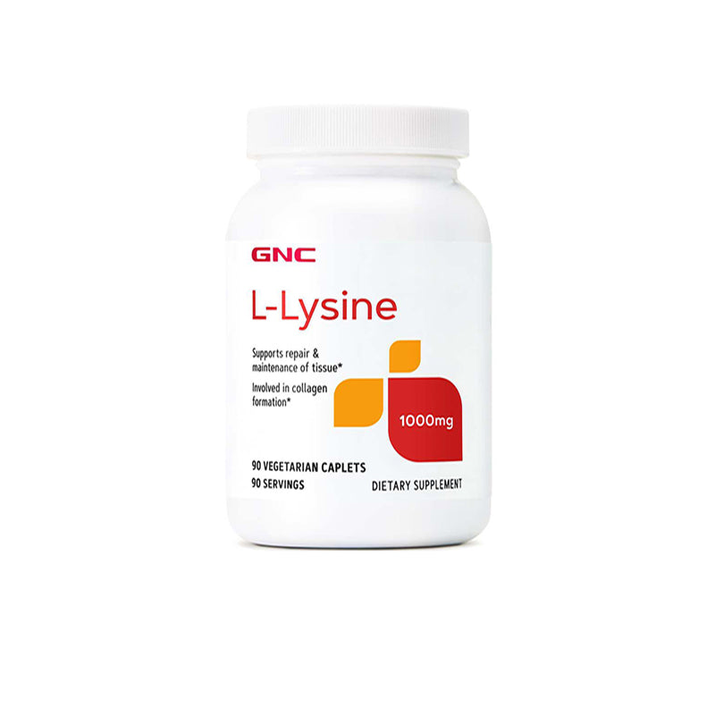 GNC L-Lysine 1000 - 90 Capsules