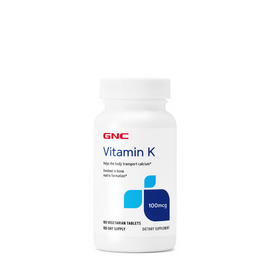 GNC VITAMIN K 100MCG - 180 CAPSULES