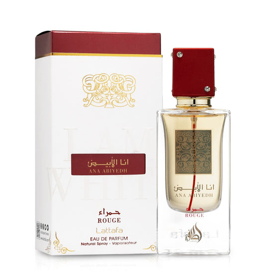 LATTAFA Ana Abiyedh Rouge EDP 60ML - Women