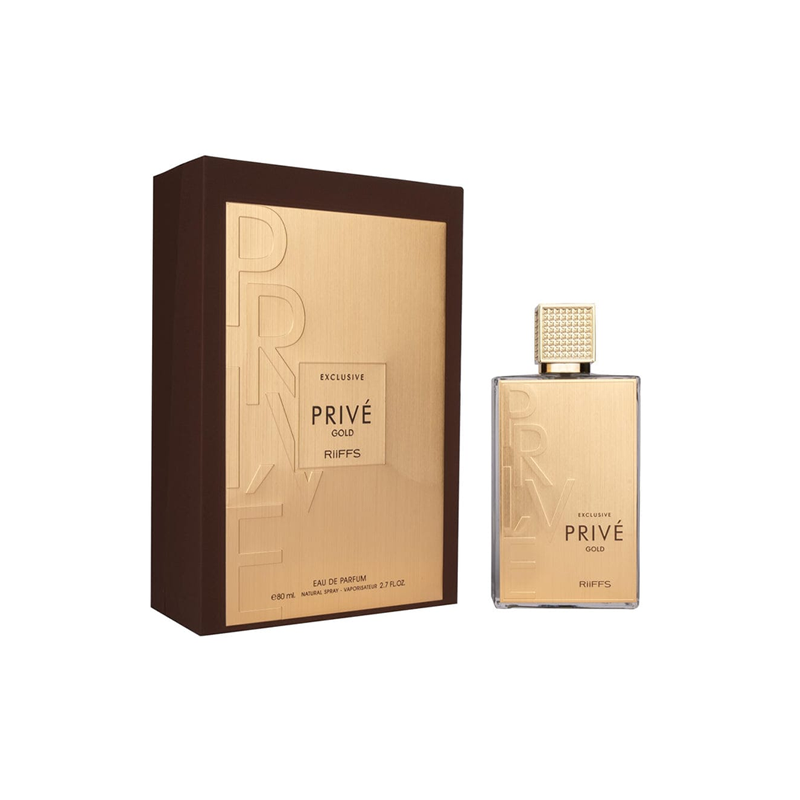 RIIFFS Privé Exclusive Gold 80ML EDP - Men