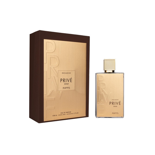RIIFFS Privé Exclusive Gold 80ML EDP - Men