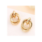 Interlocking Knot Earrings - Three-Dimensional Look