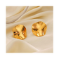 Ripple Disc Earrings