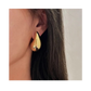 Teardrop Stud Earrings