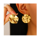 Ripple Disc Earrings