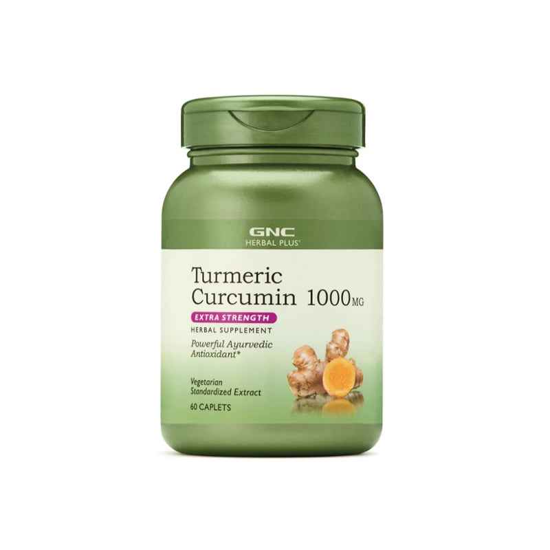 GNC Herbal Plus Tumeric Curcumin - 100 Capsules
