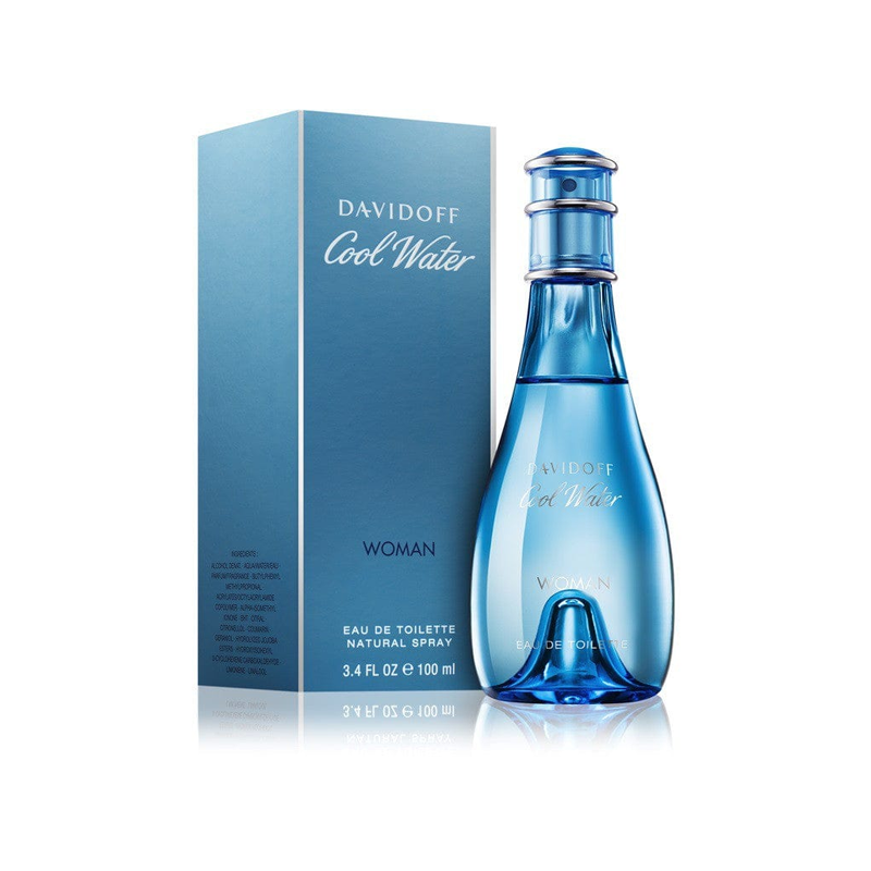 DAVIDOFF Cool Water 100ML EDT - Women