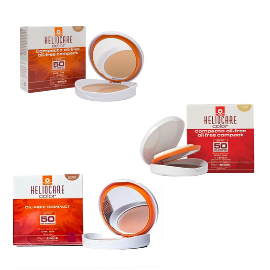 HELIOCARE Compact Oil-Free SPF50  - Available in Light, Fair & Brown Shades