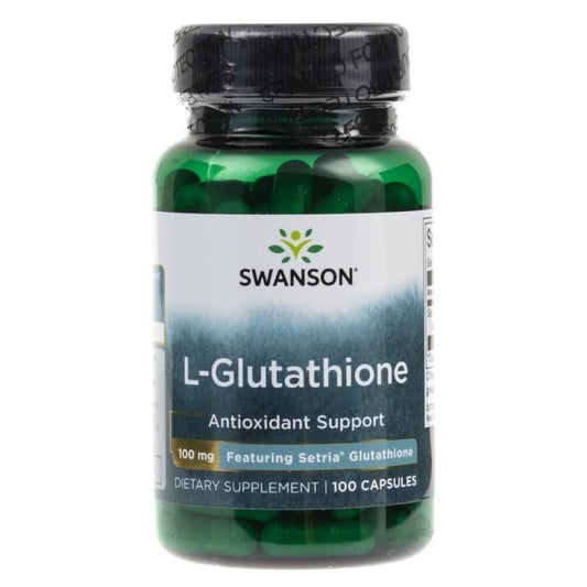 SWANSON L-GLUTATHIONE 100 MG - 100 CAPSULES